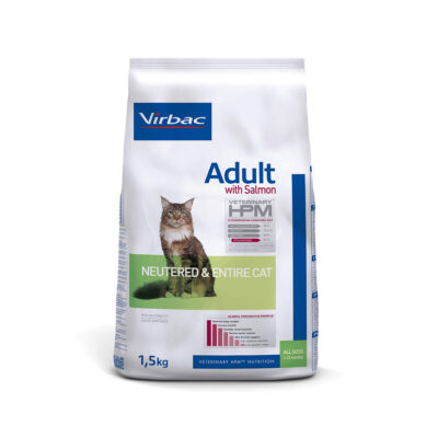 ADULT CAT SAUMON NEU&EN 1,5 KG