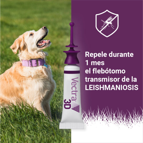 Vectra 3D para perros de 10-25 kg - 3 Pipetas - Imagen 3