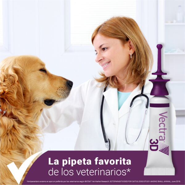 Vectra 3D para perros de 10-25 kg - 3 Pipetas - Imagen 5