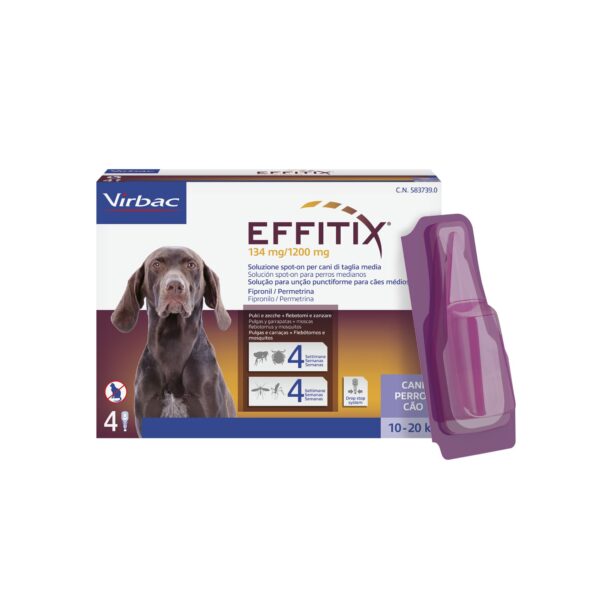 Effitix Pipetas para pequeños medianos 10-20 Kg