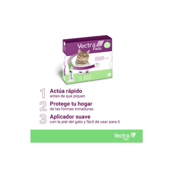 Vectra Felis para gatos - 3 Pipetas - Imagen 5