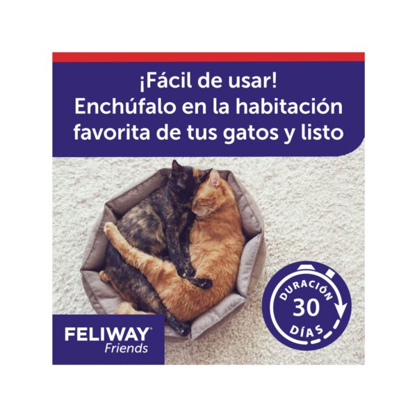 FELIWAY® Friends - Difusor + Recambio 30 días - Imagen 4