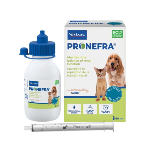Pronefra problemas función renal perros y gatos
