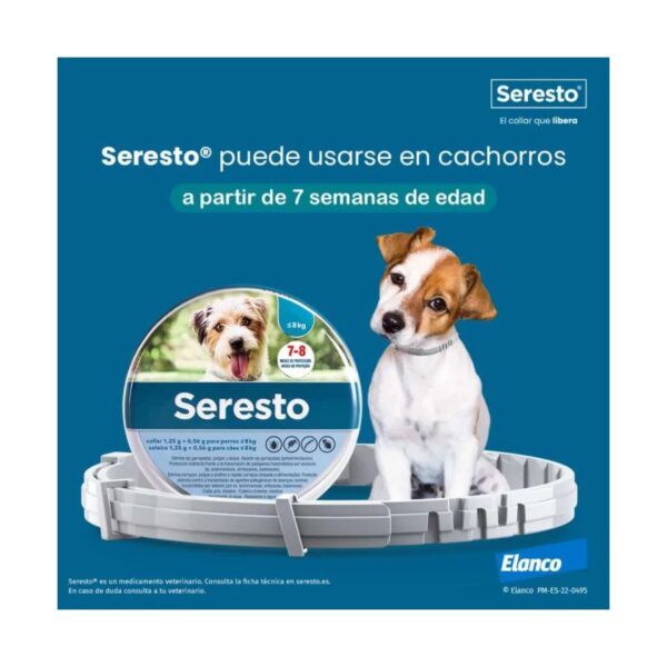 Seresto® Collar Antiparasitario Perros Grandes >8kg - Imagen 3