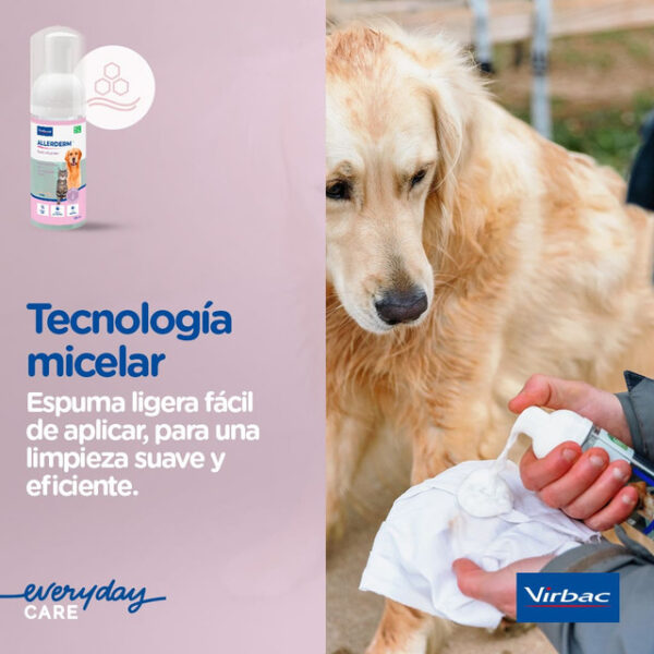 Allerderm Espuma Limpiadora - Imagen 2