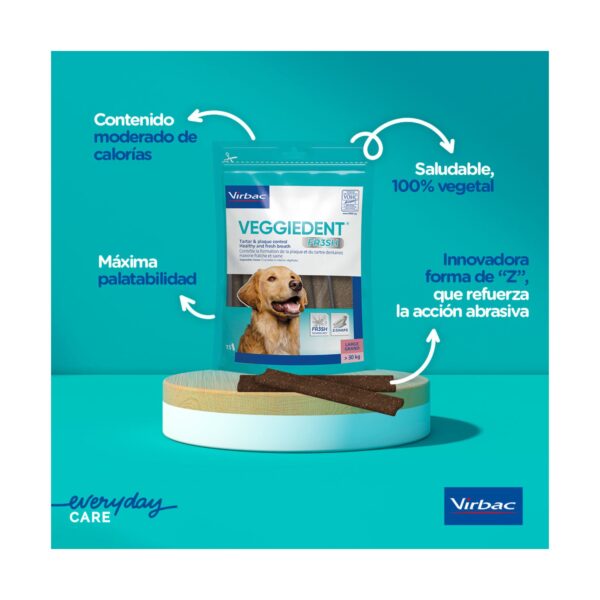 Veggiedent Fresh S Snack Dental - Imagen 2
