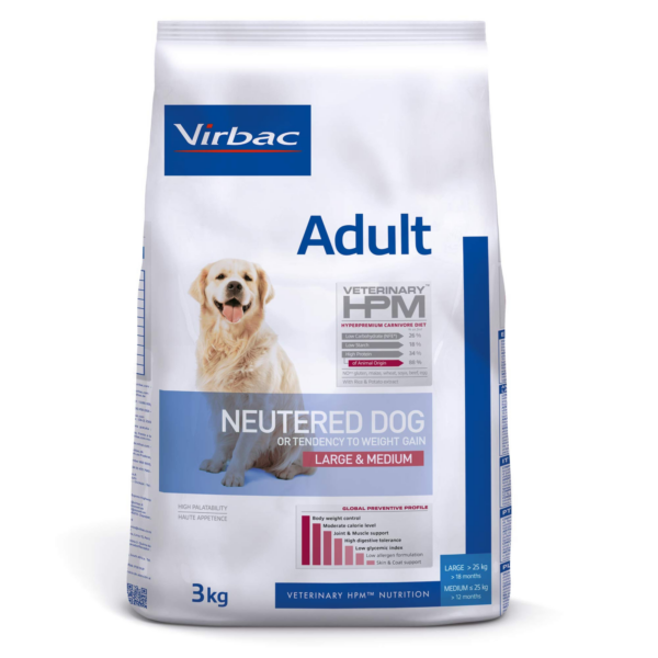 ADULT NEUTERED DOG LARGE & MEDIUM