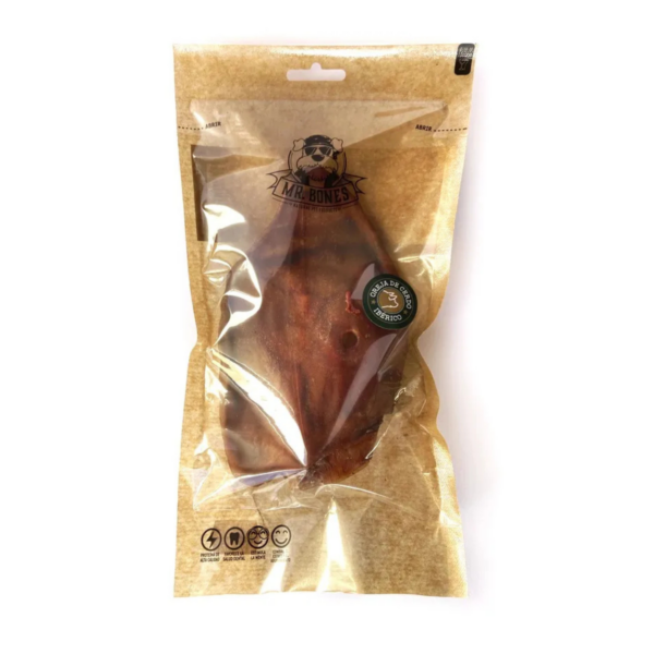 Oreja de Cerdo Ibérico para perro- Snack dental 100% Natural