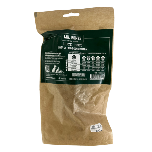 Patas de pato para perros – Snack dental 100% Natural - Imagen 3