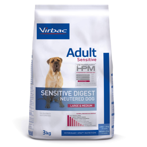 SENSITIVE DIGEST NEUTERED DOG LARGE & MEDIUM