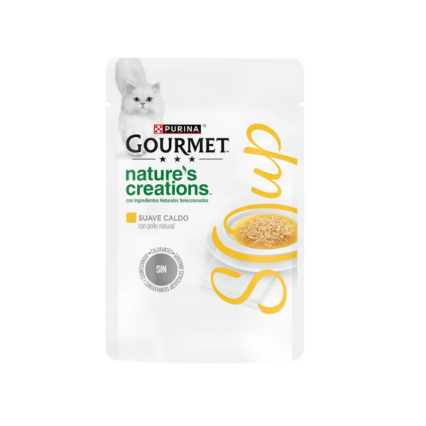 Gourmet Sopa de Pollo para gatos